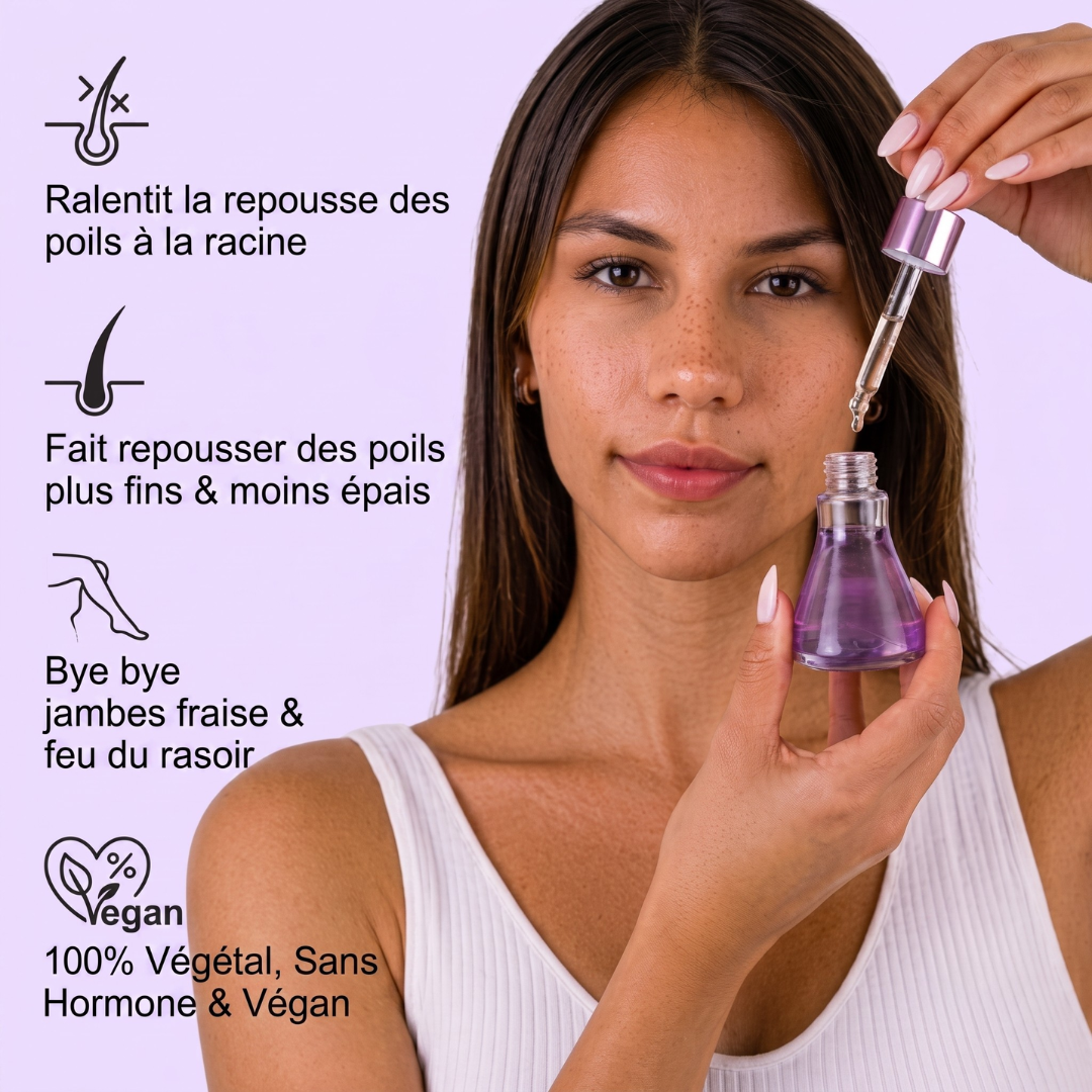 Keysia Sérum - Stop naturel à la pousse des poils