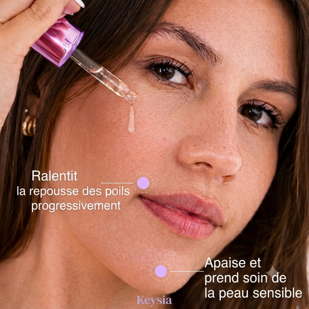 Keysia Sérum - Stop naturel à la pousse des poils