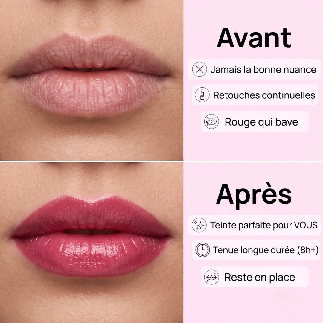 ROUGE À LÈVRES RÉVÉLATEUR DE COULEUR PH – KEYSIA BEAUTY