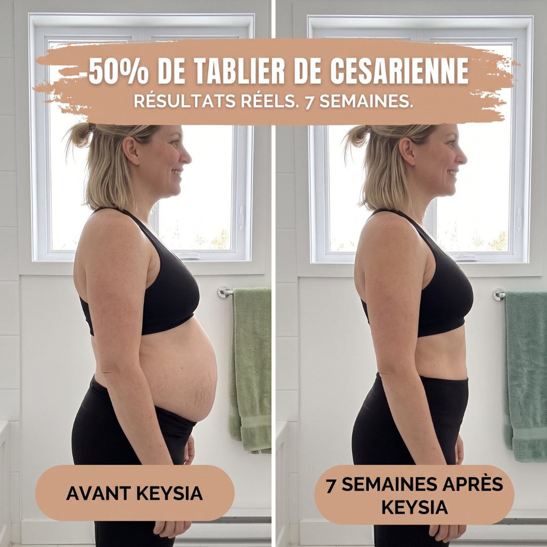 Culotte gainante post-partum à bande croisée 360°